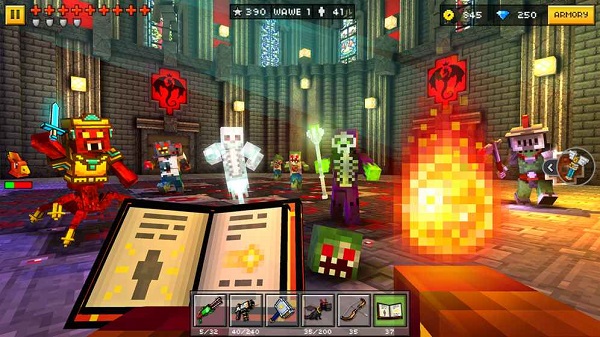 像素枪3d无限子弹版 游戏截图
